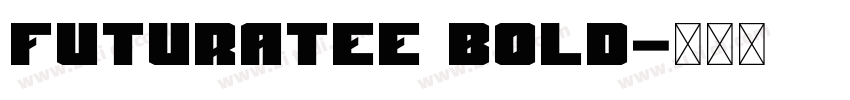 FuturaTEE Bold字体转换
